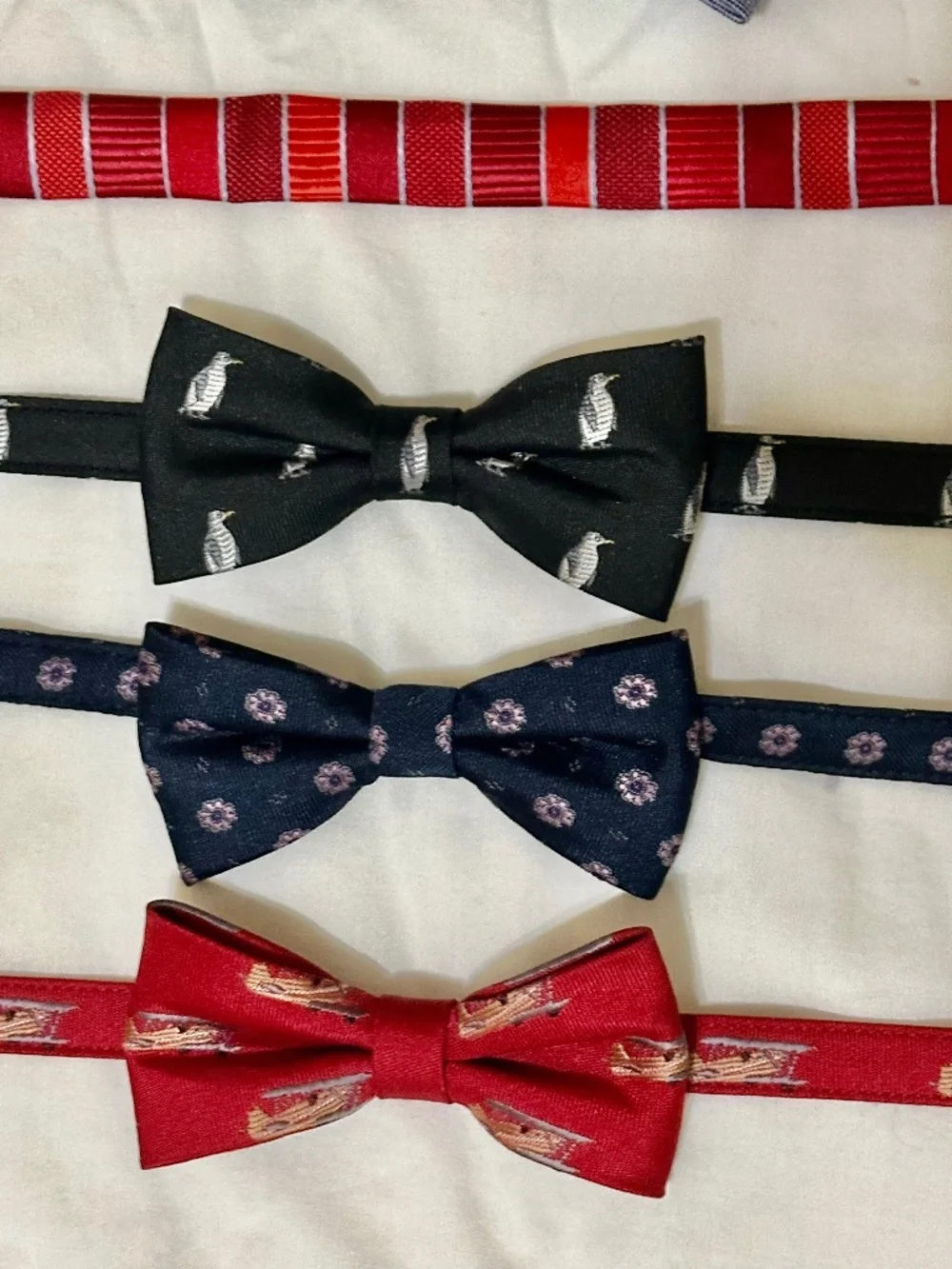 Janie and Jack Bow Ties Lot 9